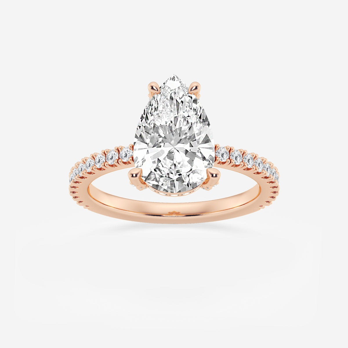 Viviana - Hidden Halo Elegance Engagement Ring