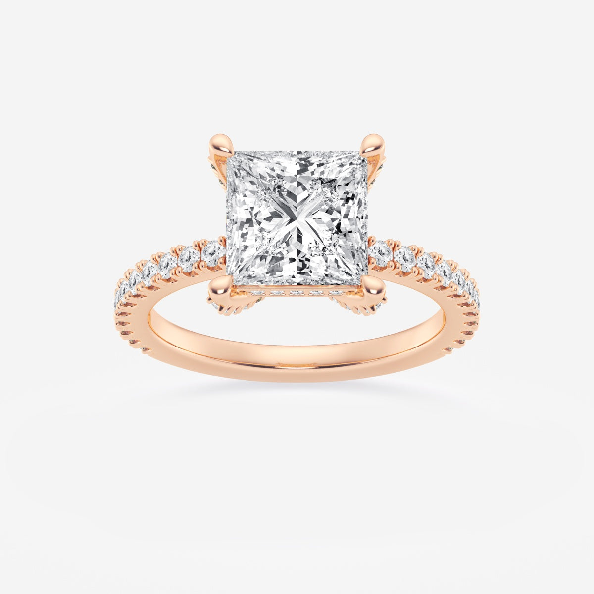 Viviana - Hidden Halo Elegance Engagement Ring