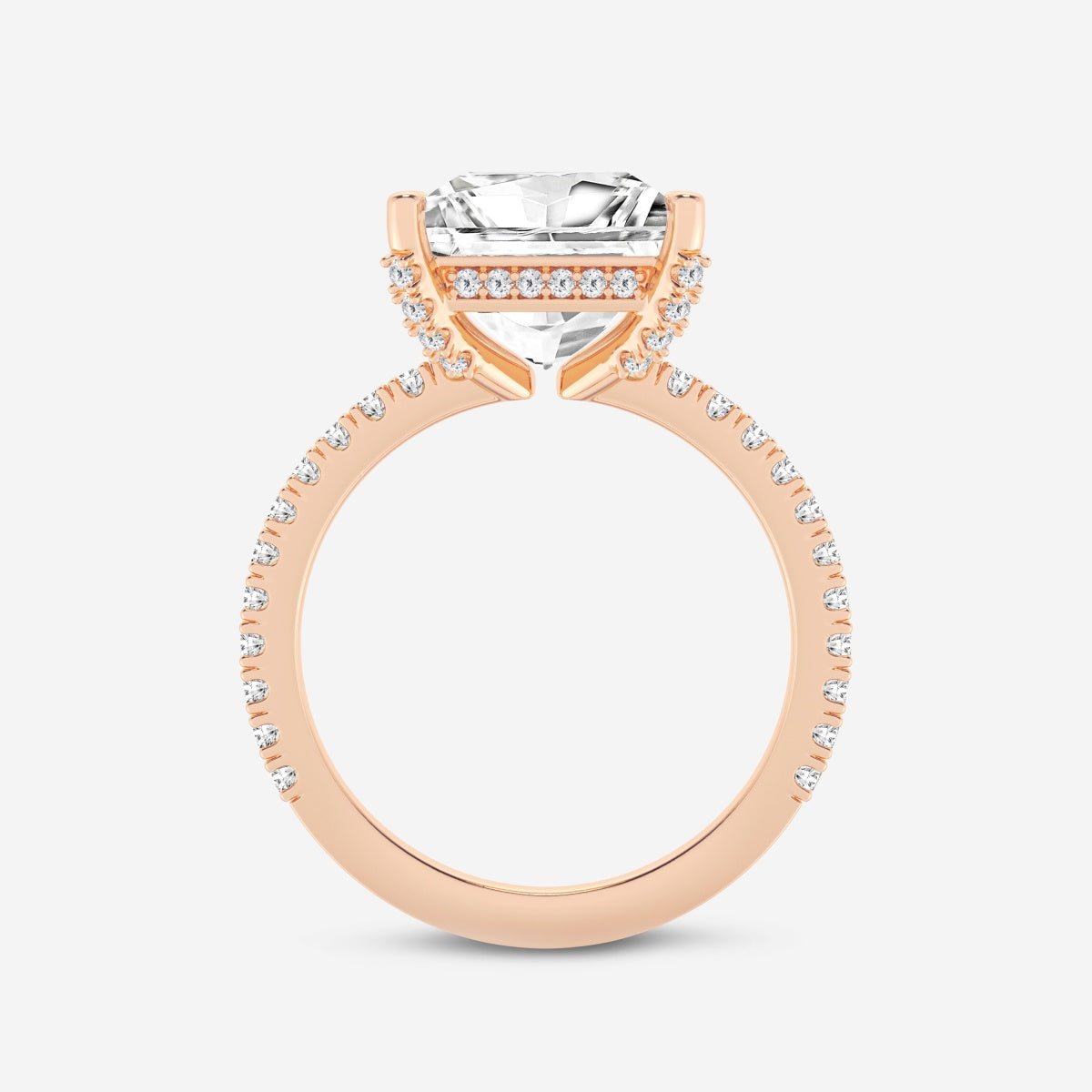 Viviana - Hidden Halo Elegance Engagement Ring