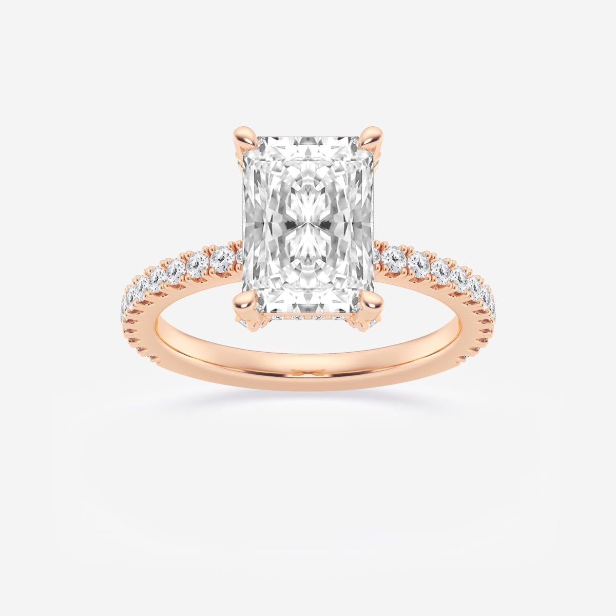 Viviana - Hidden Halo Elegance Engagement Ring