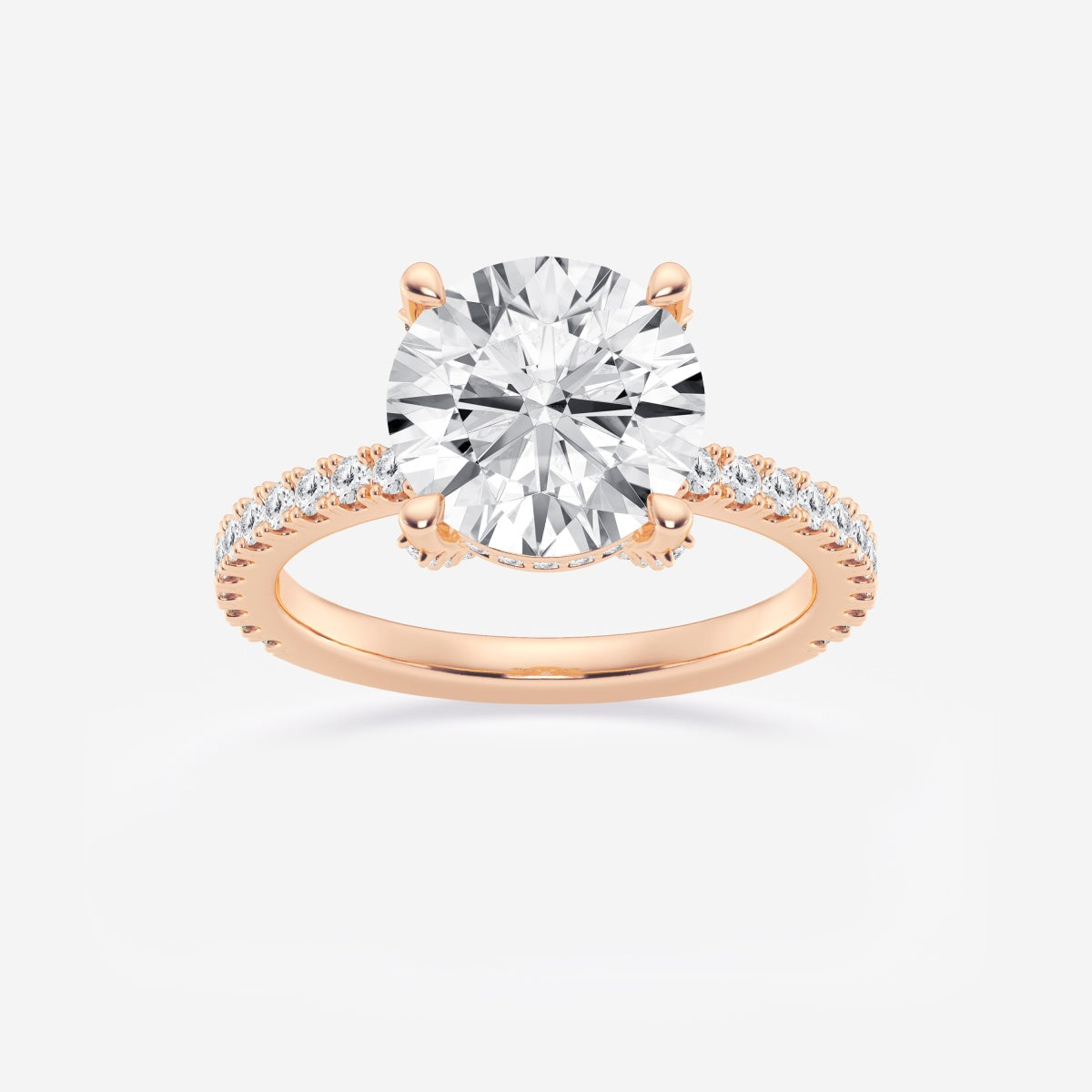 Viviana - Hidden Halo Elegance Engagement Ring