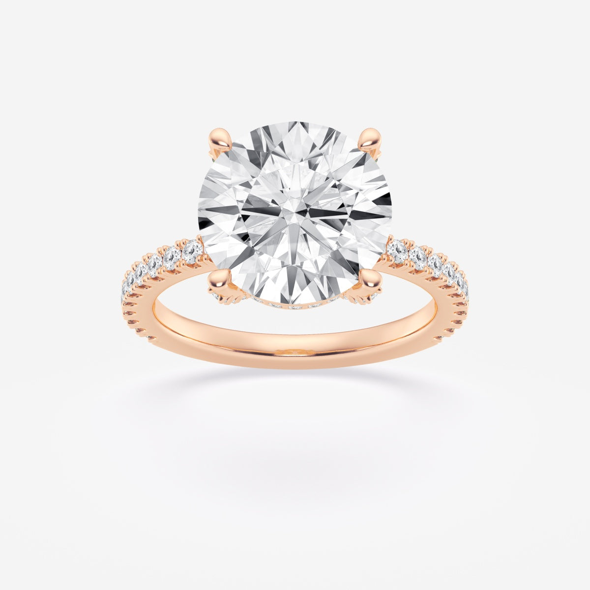 Viviana - Hidden Halo Elegance Engagement Ring