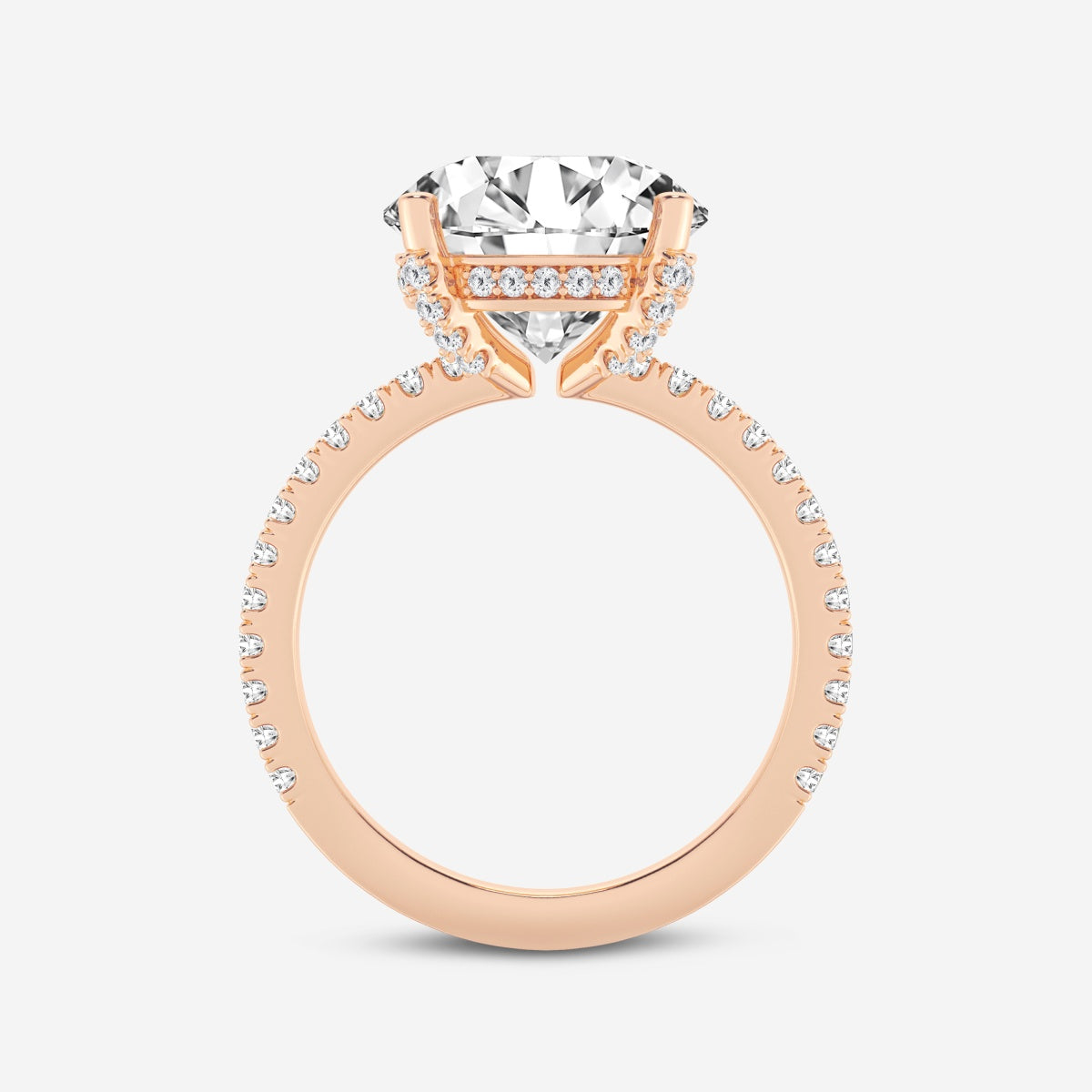 Viviana - Hidden Halo Elegance Engagement Ring