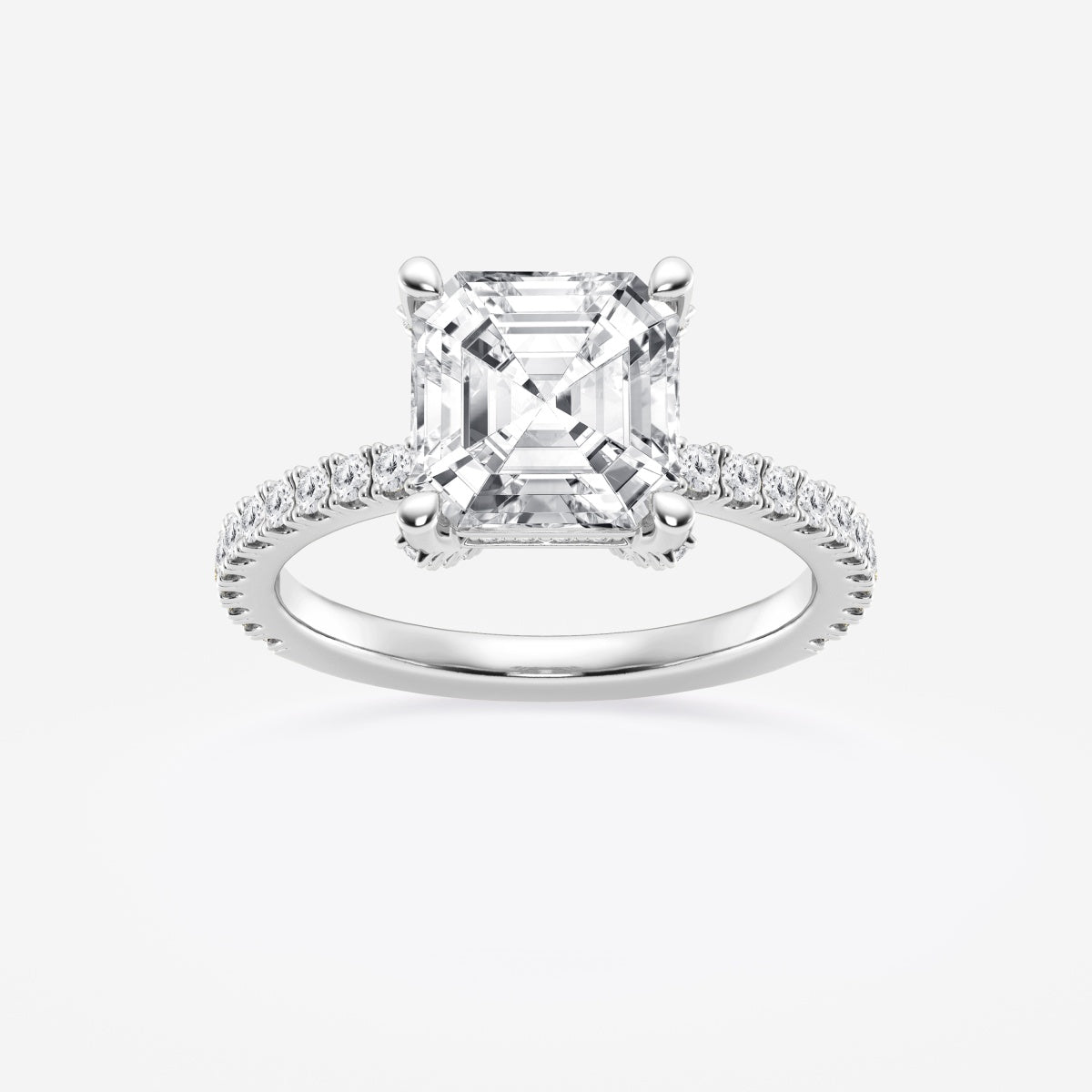 Viviana - Hidden Halo Elegance Engagement Ring