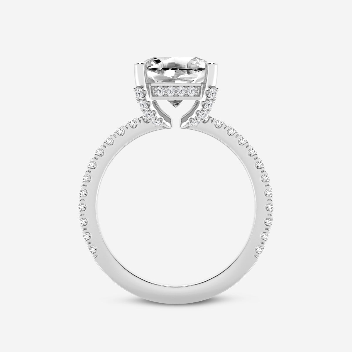 Viviana - Hidden Halo Elegance Engagement Ring