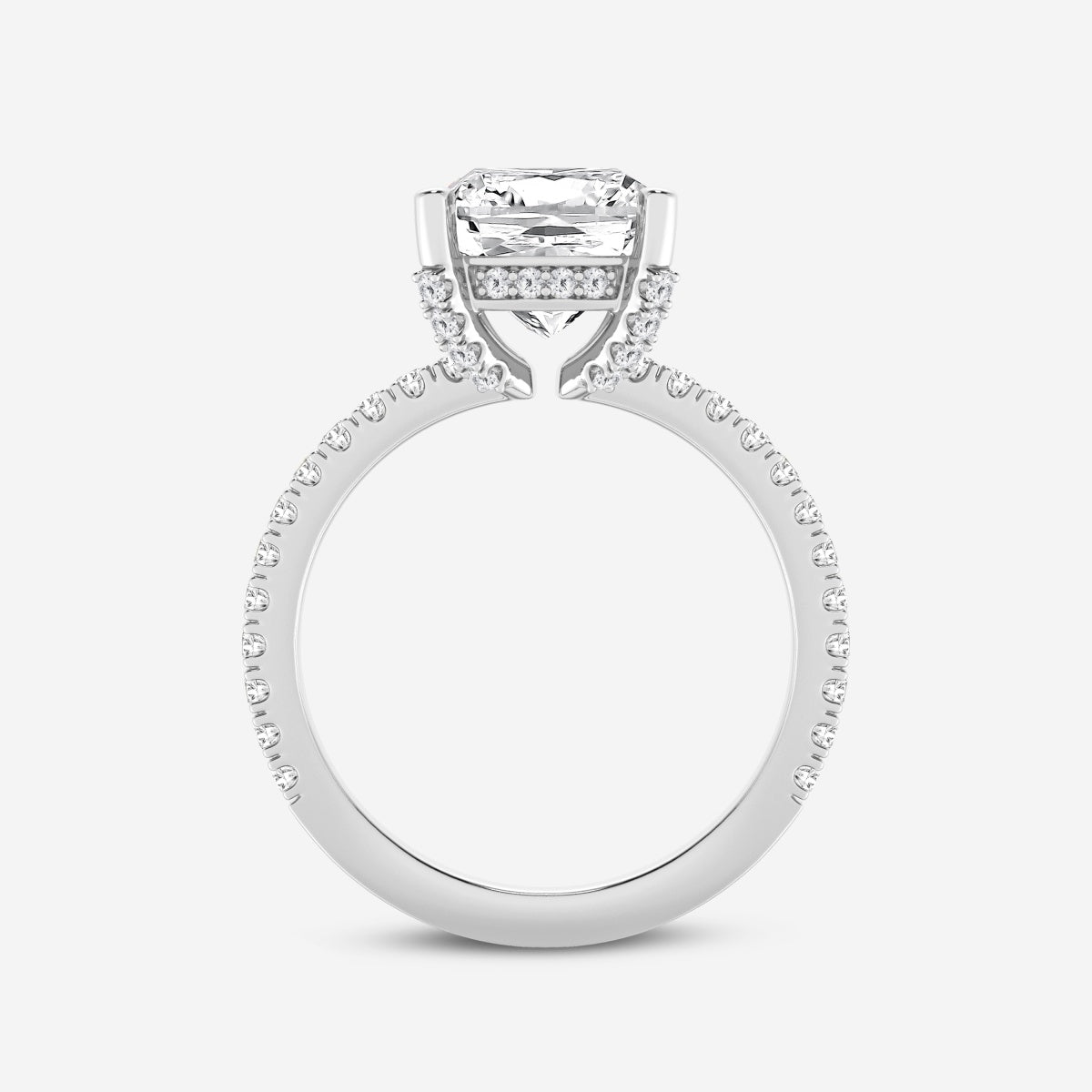 Viviana - Hidden Halo Elegance Engagement Ring