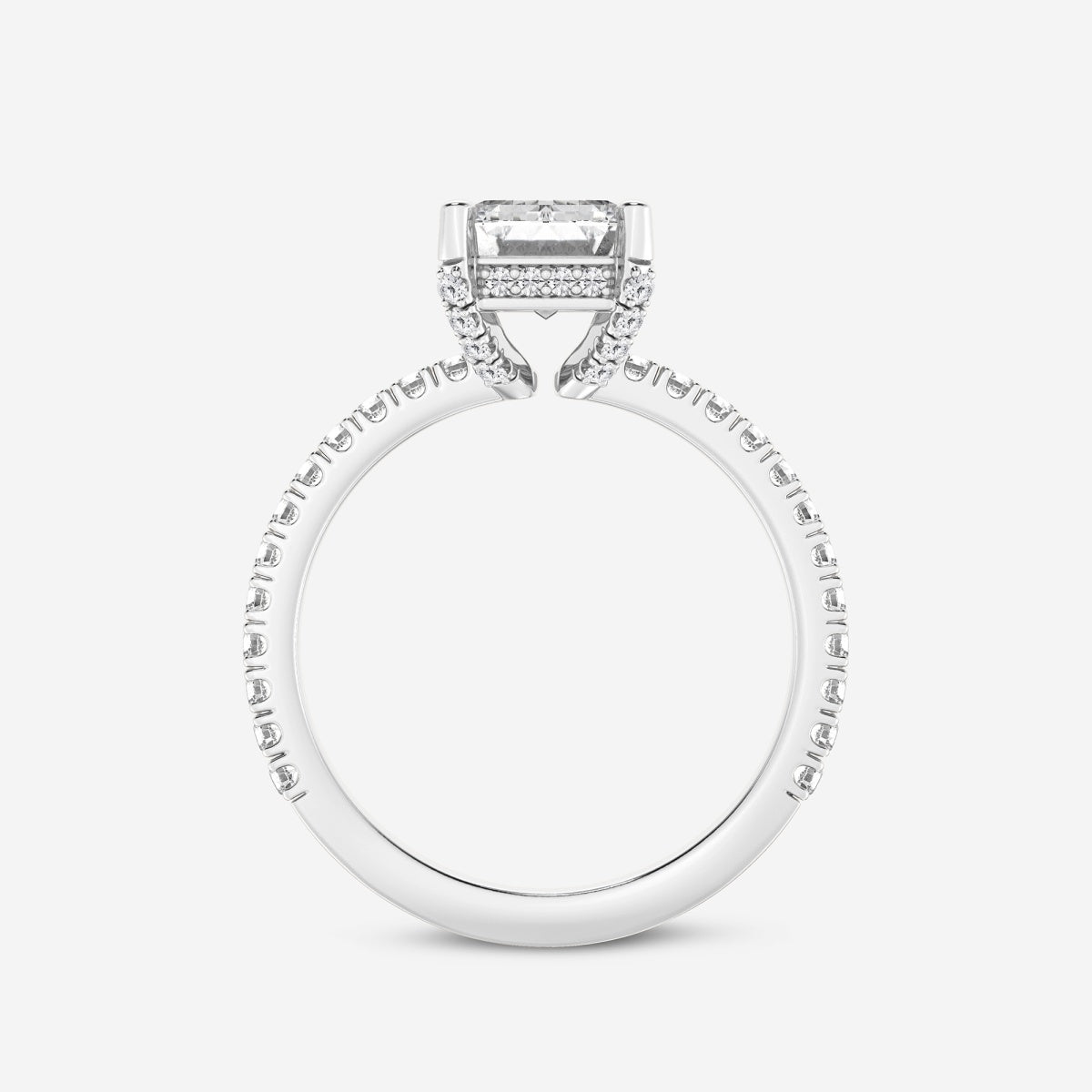 Viviana - Hidden Halo Elegance Engagement Ring