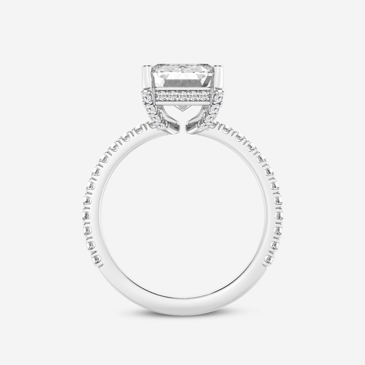 Viviana - Hidden Halo Elegance Engagement Ring