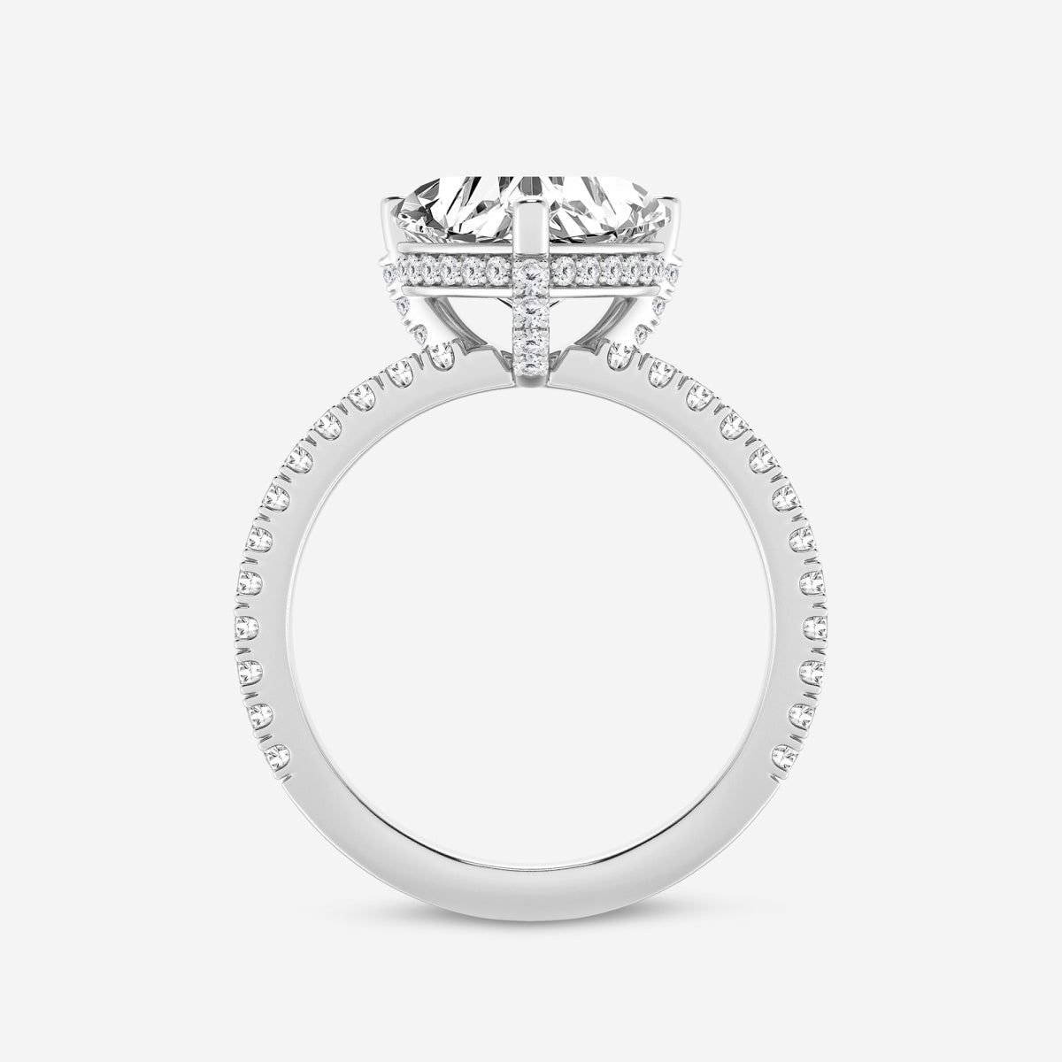 Viviana - Hidden Halo Elegance Engagement Ring