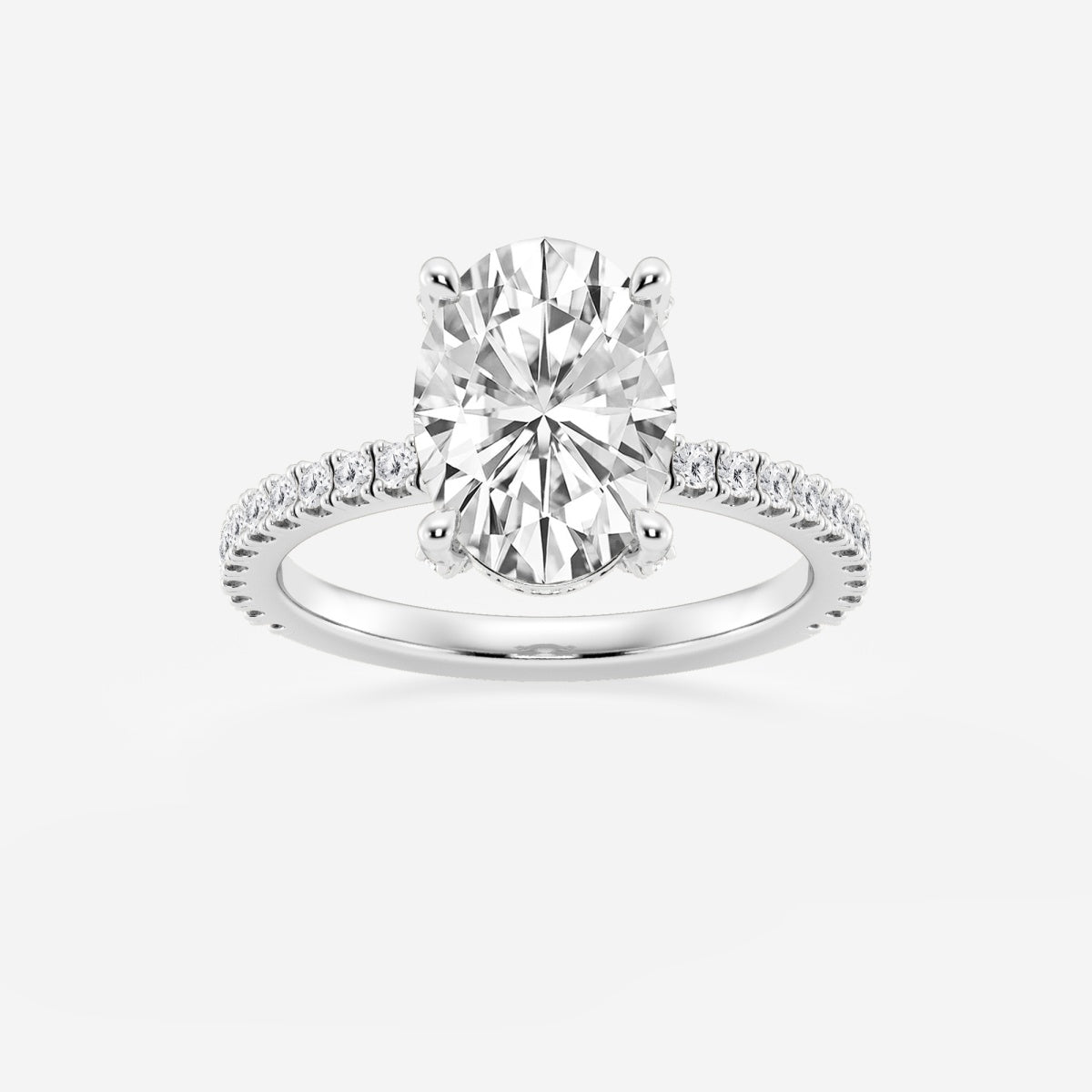 Viviana - Hidden Halo Elegance Engagement Ring