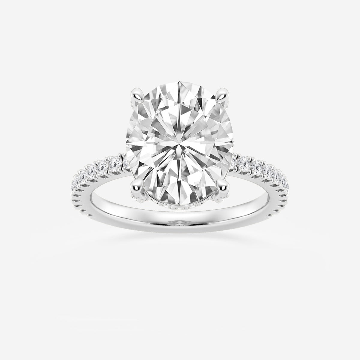 Viviana - Hidden Halo Elegance Engagement Ring