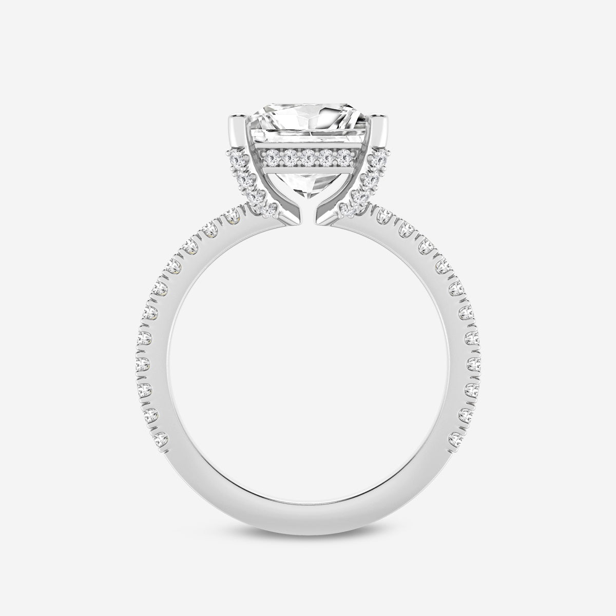 Viviana - Hidden Halo Elegance Engagement Ring