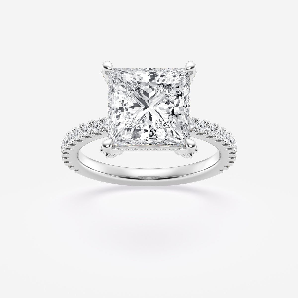 Viviana - Hidden Halo Elegance Engagement Ring