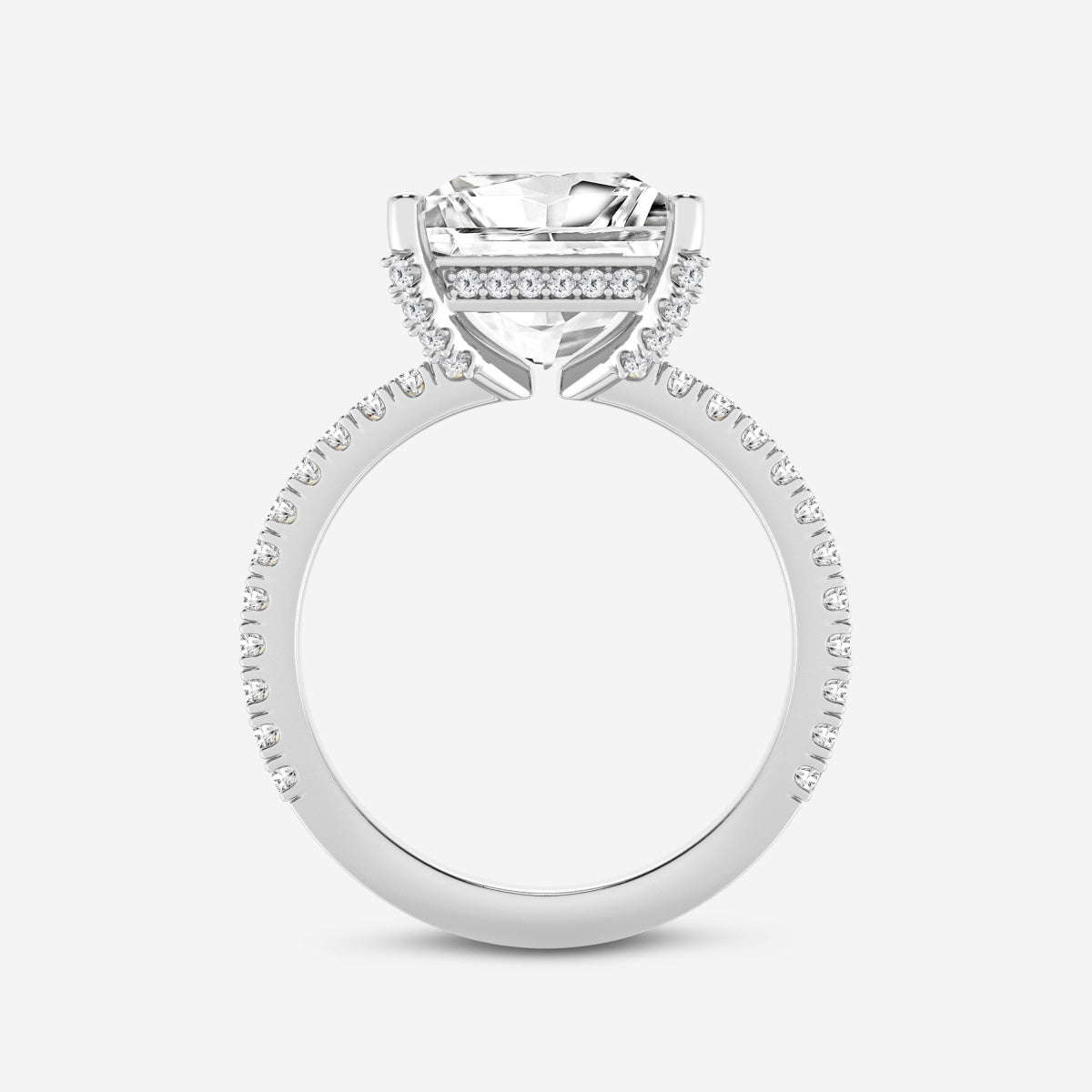 Viviana - Hidden Halo Elegance Engagement Ring