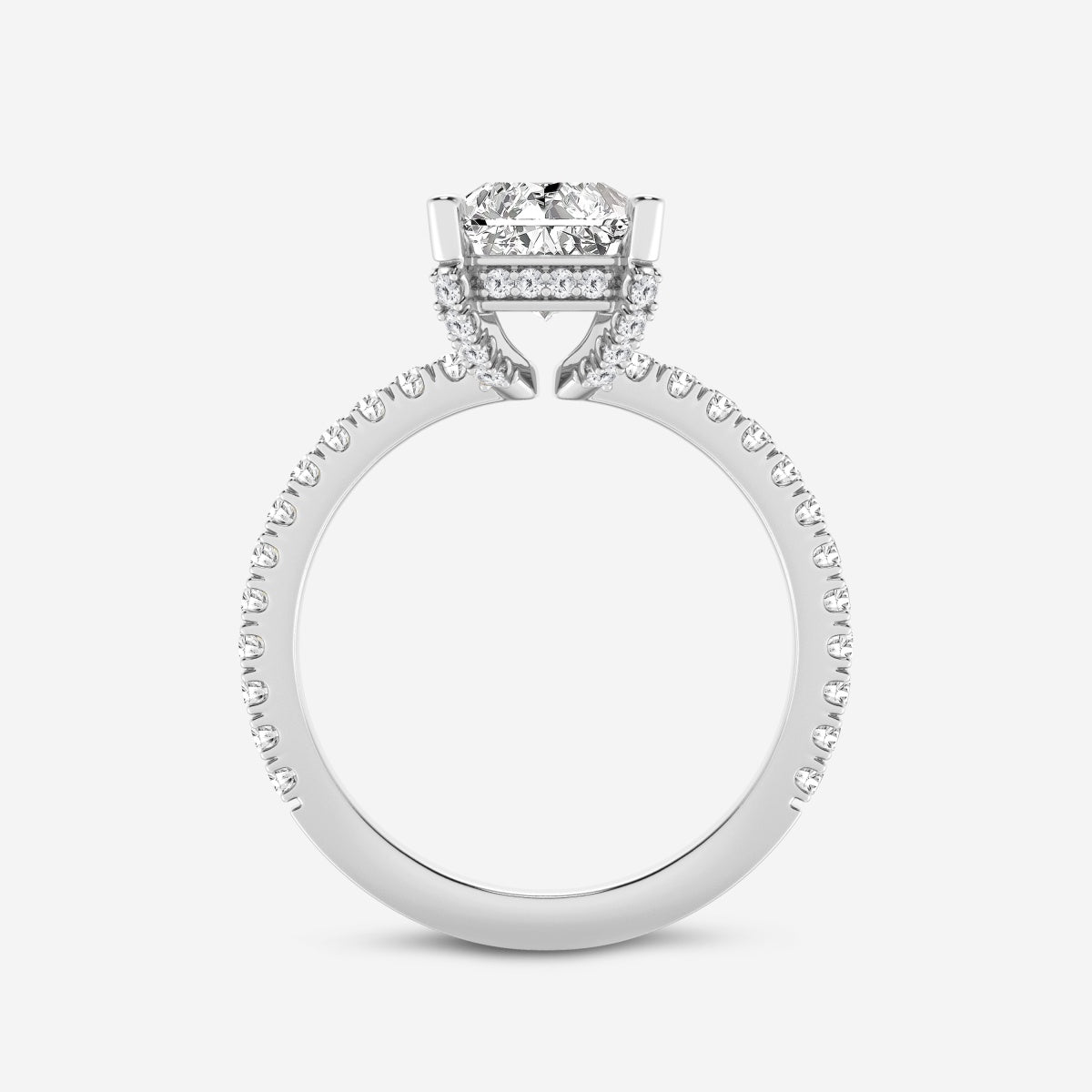 Viviana - Hidden Halo Elegance Engagement Ring