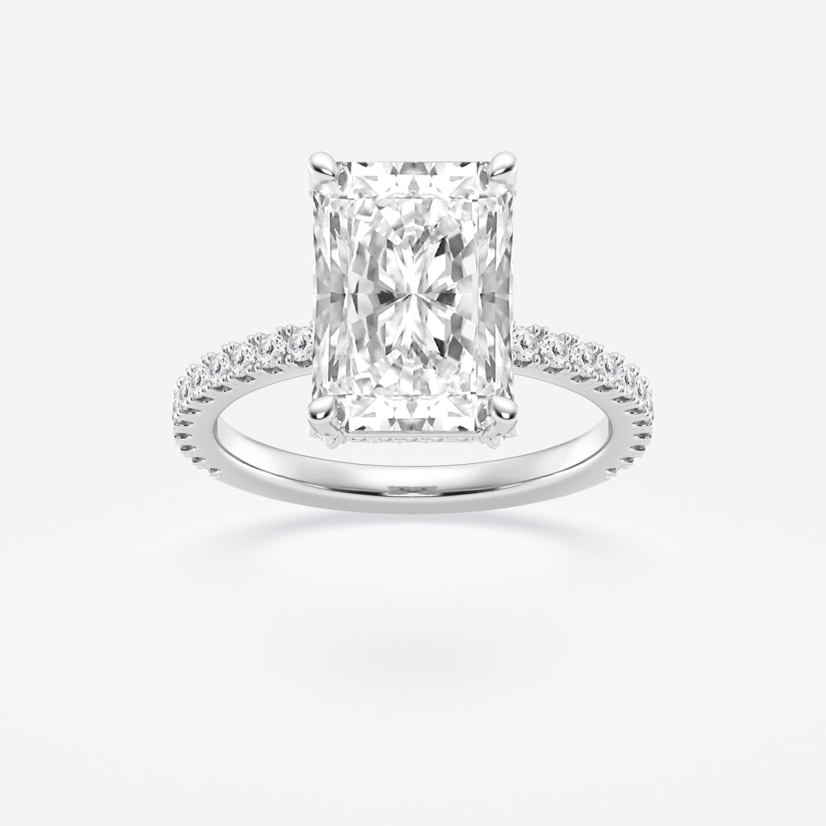 Viviana - Hidden Halo Elegance Engagement Ring