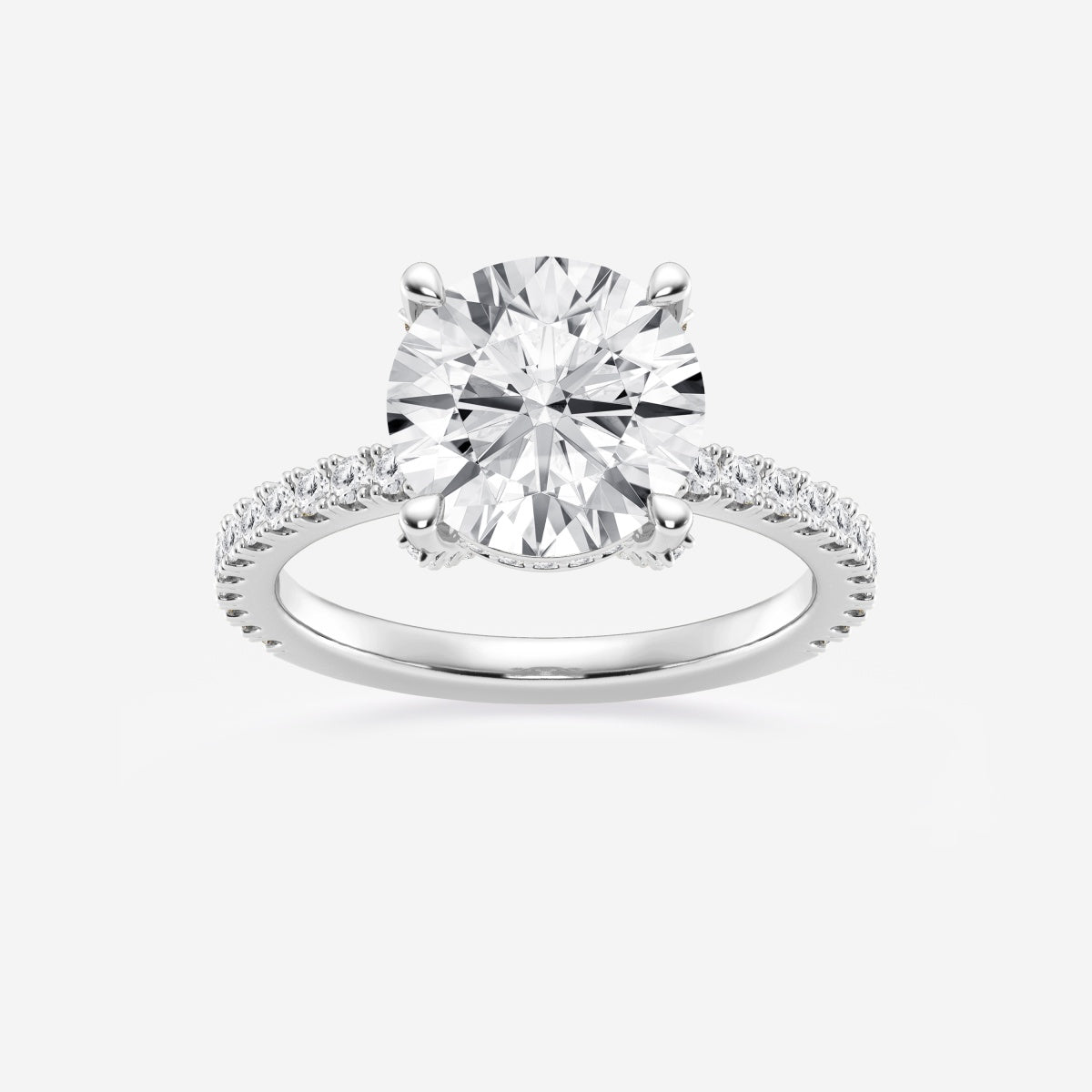 Viviana - Hidden Halo Elegance Engagement Ring