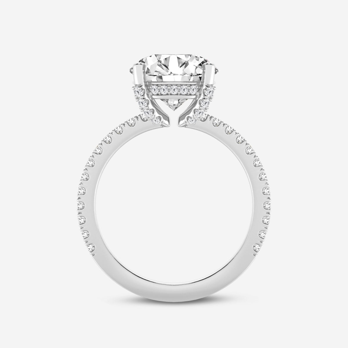 Viviana - Hidden Halo Elegance Engagement Ring