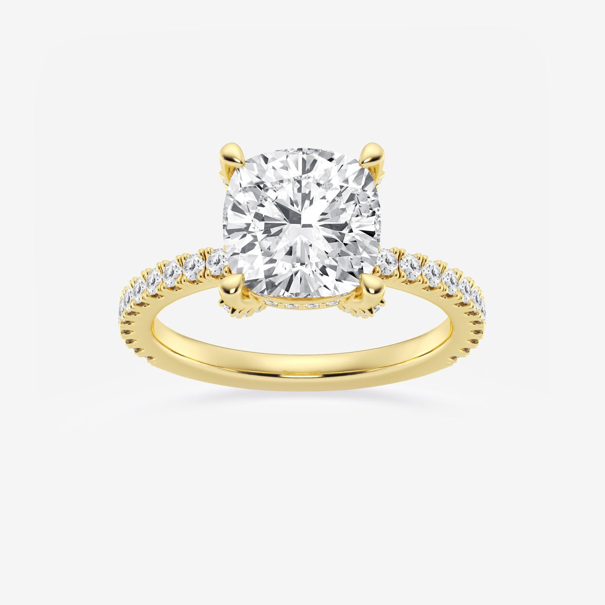 Viviana - Hidden Halo Elegance Engagement Ring