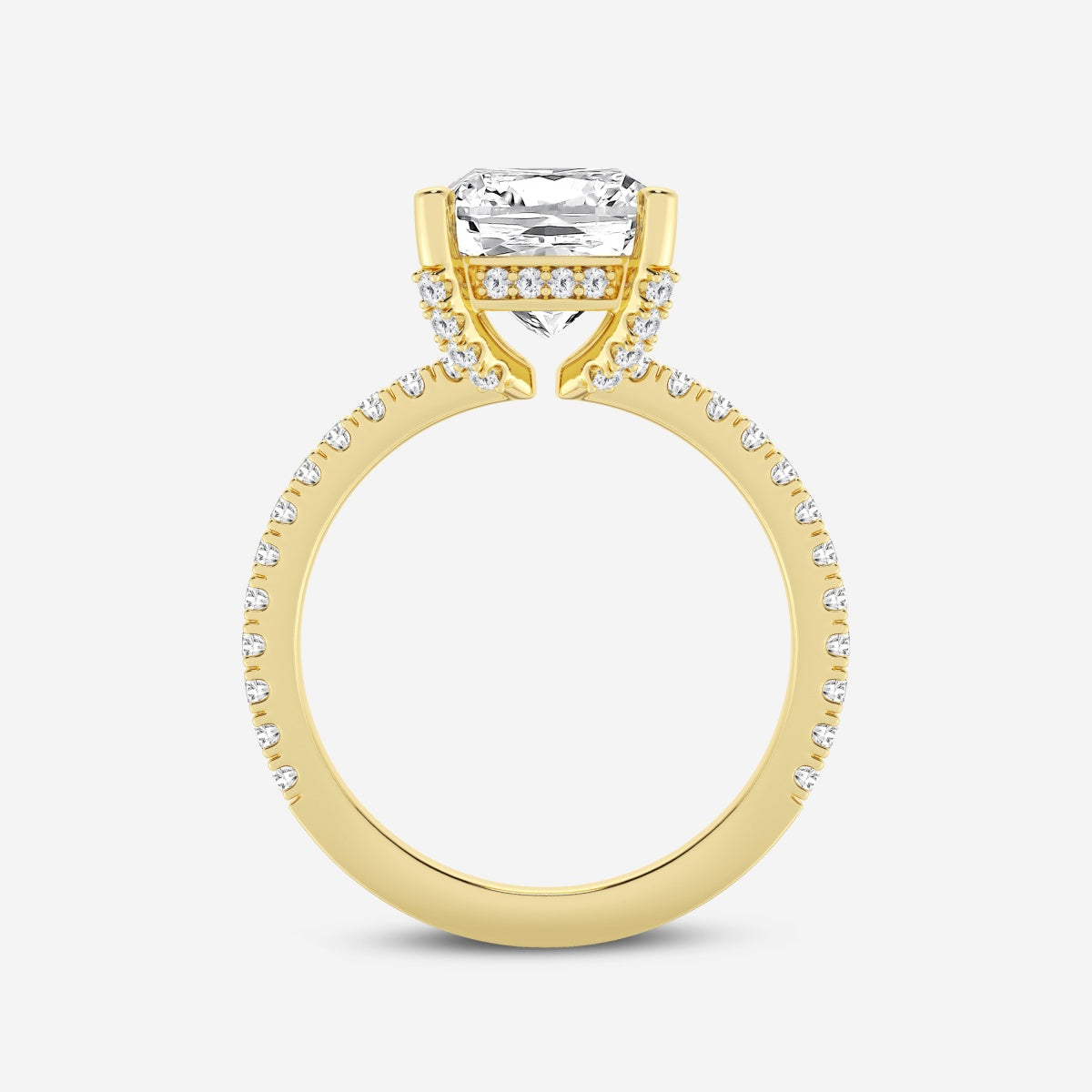 Viviana - Hidden Halo Elegance Engagement Ring