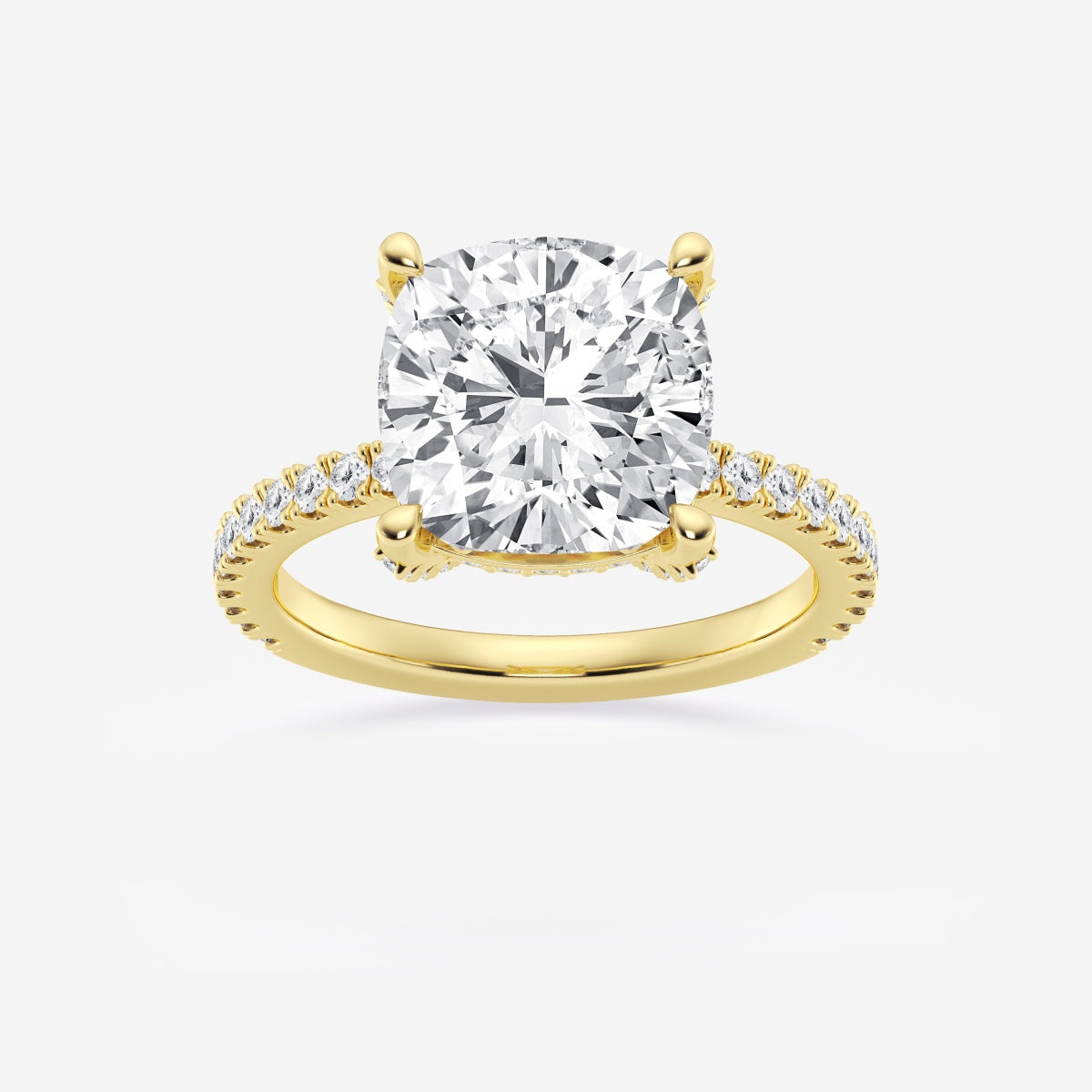 Viviana - Hidden Halo Elegance Engagement Ring