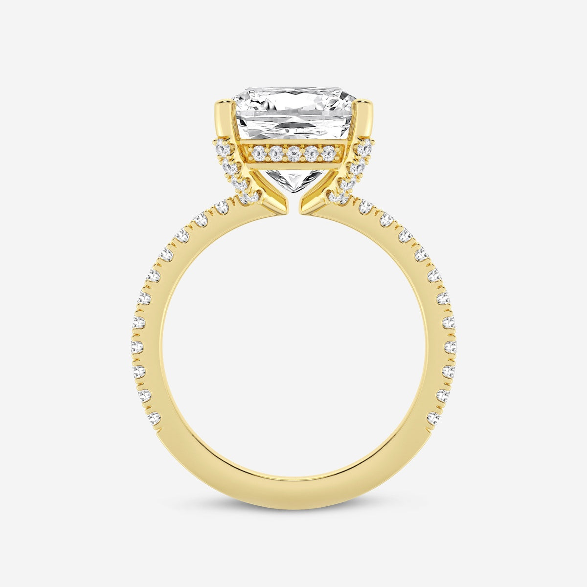 Viviana - Hidden Halo Elegance Engagement Ring