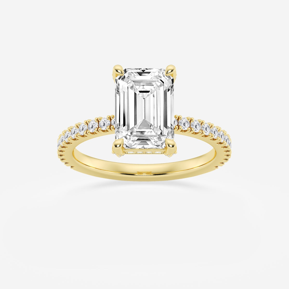 Viviana - Hidden Halo Elegance Engagement Ring