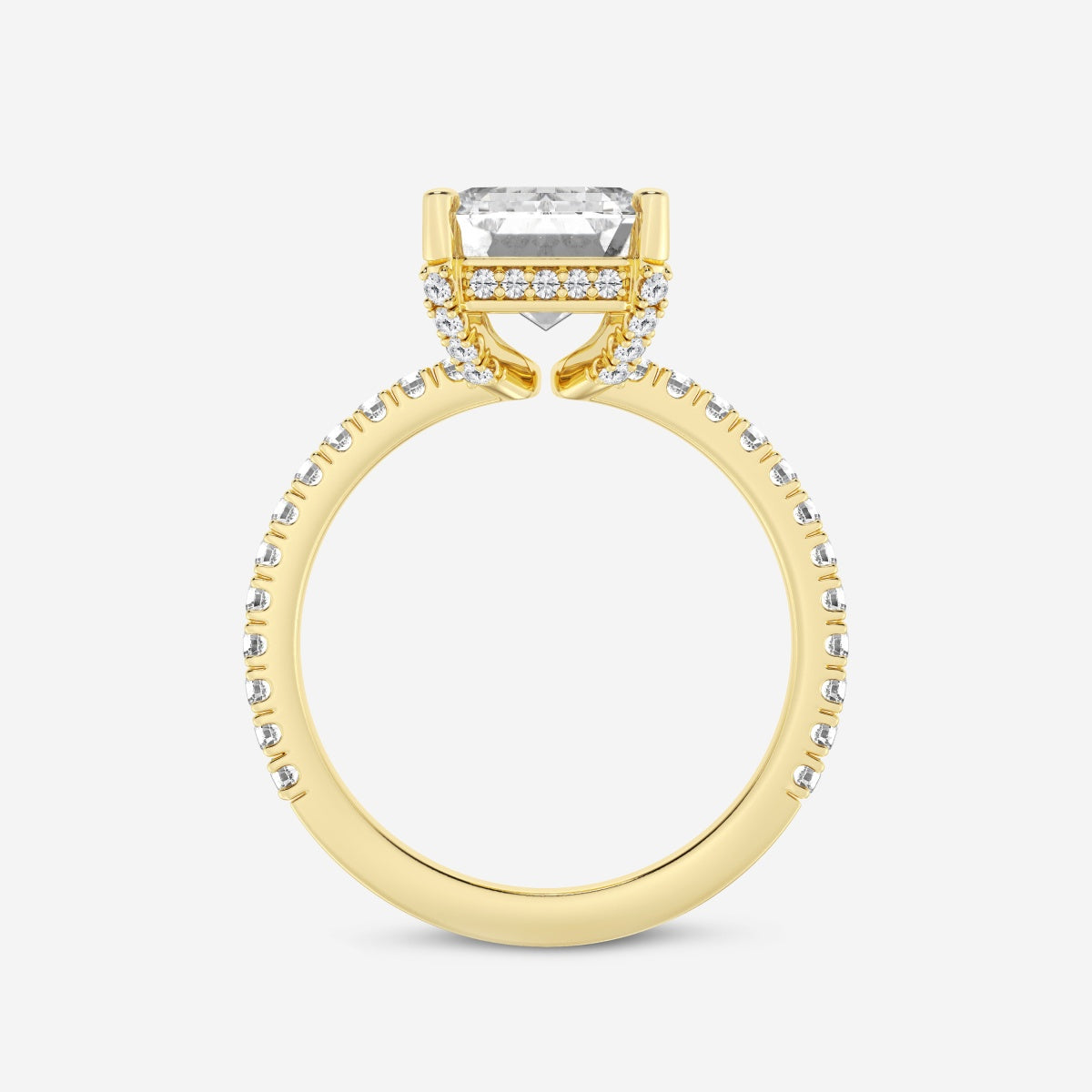 Viviana - Hidden Halo Elegance Engagement Ring