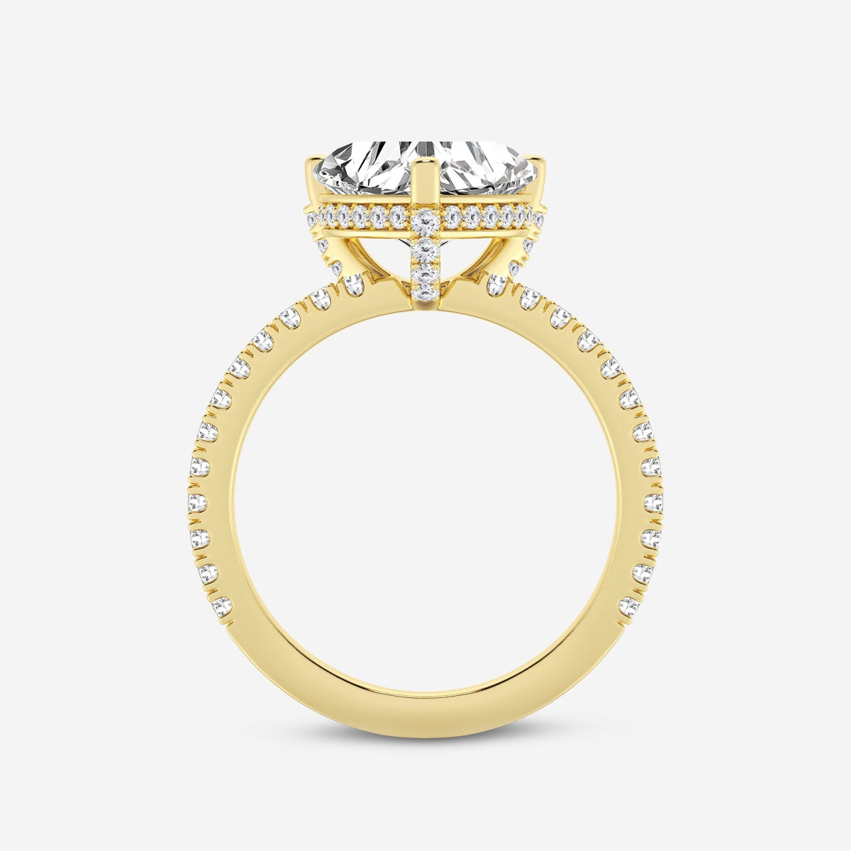 Viviana - Hidden Halo Elegance Engagement Ring