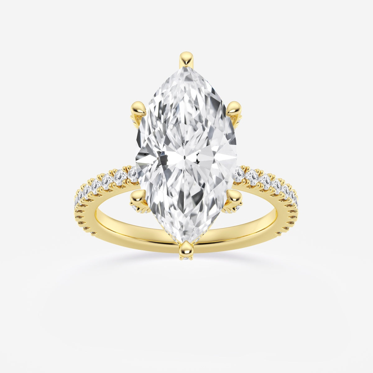 Viviana - Hidden Halo Elegance Engagement Ring