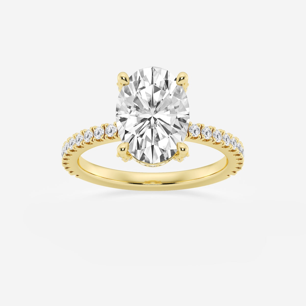 Viviana - Hidden Halo Elegance Engagement Ring