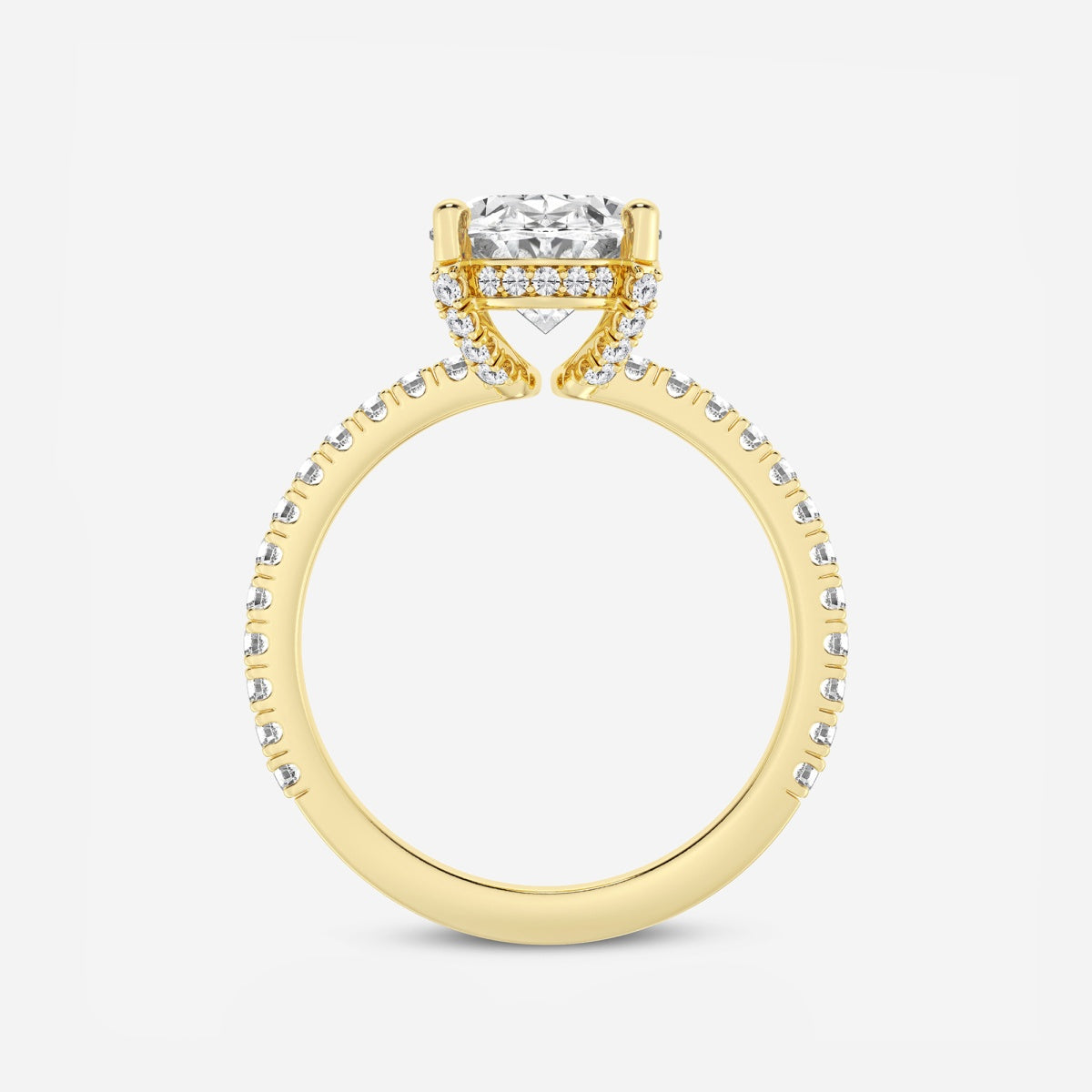 Viviana - Hidden Halo Elegance Engagement Ring