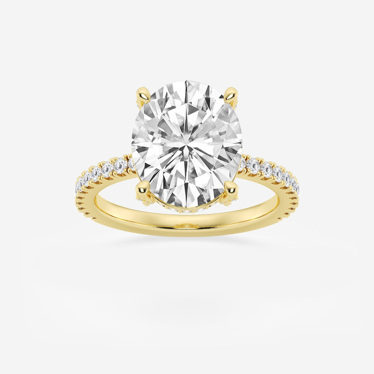 Viviana - Hidden Halo Elegance Engagement Ring