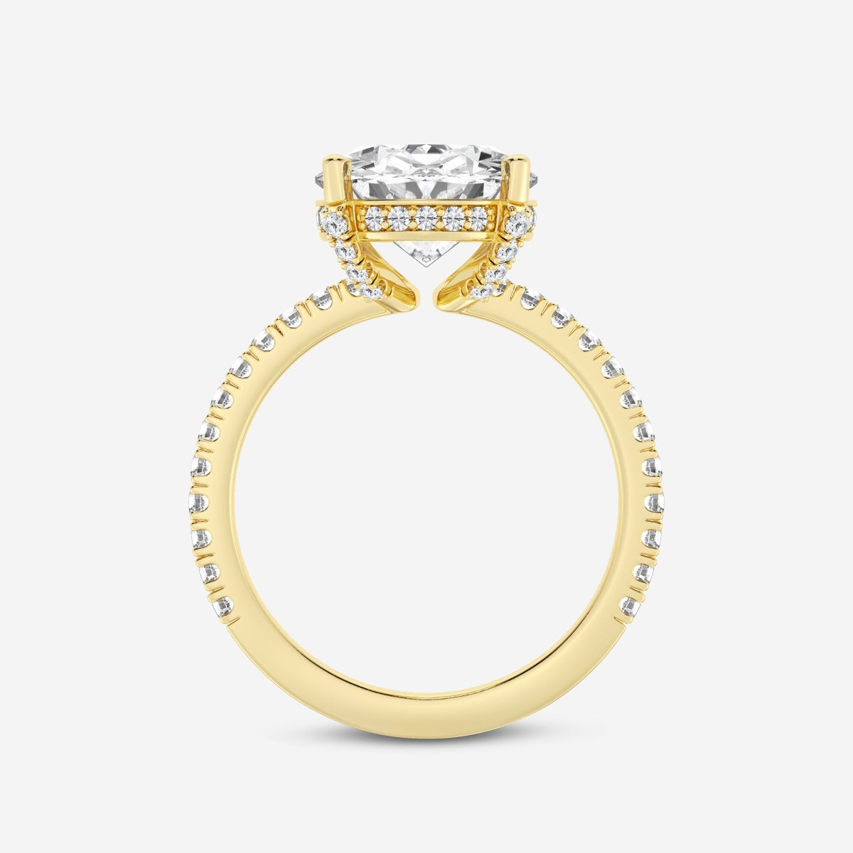 Viviana - Hidden Halo Elegance Engagement Ring