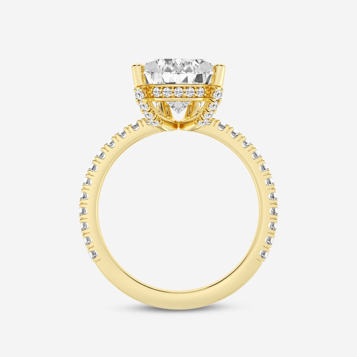 Viviana - Hidden Halo Elegance Engagement Ring