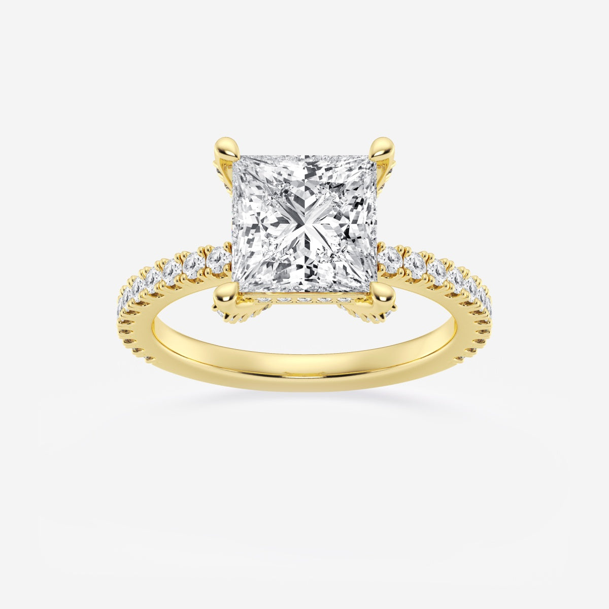 Viviana - Hidden Halo Elegance Engagement Ring