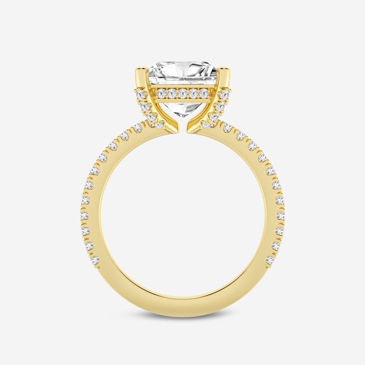 Viviana - Hidden Halo Elegance Engagement Ring