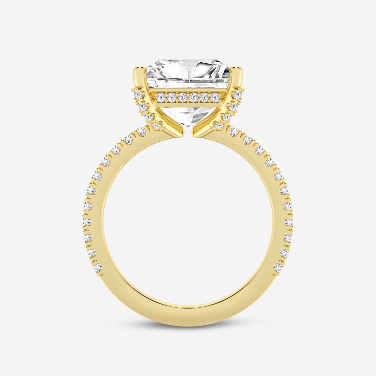 Viviana - Hidden Halo Elegance Engagement Ring