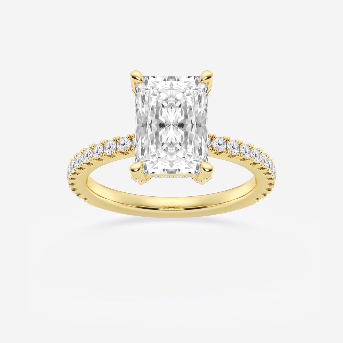 Viviana - Hidden Halo Elegance Engagement Ring