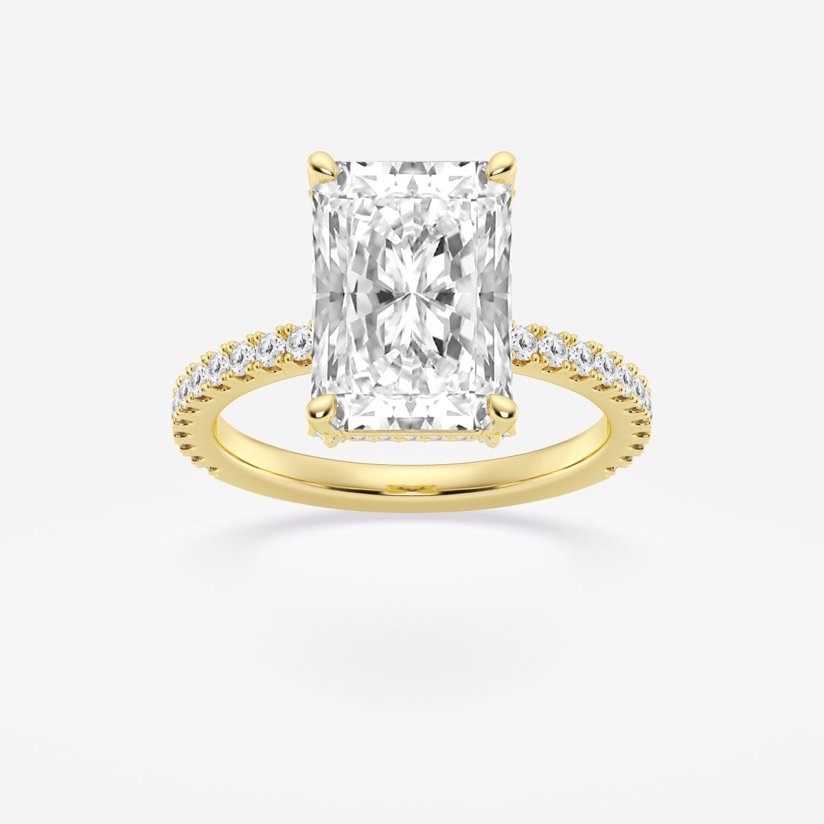 Viviana - Hidden Halo Elegance Engagement Ring