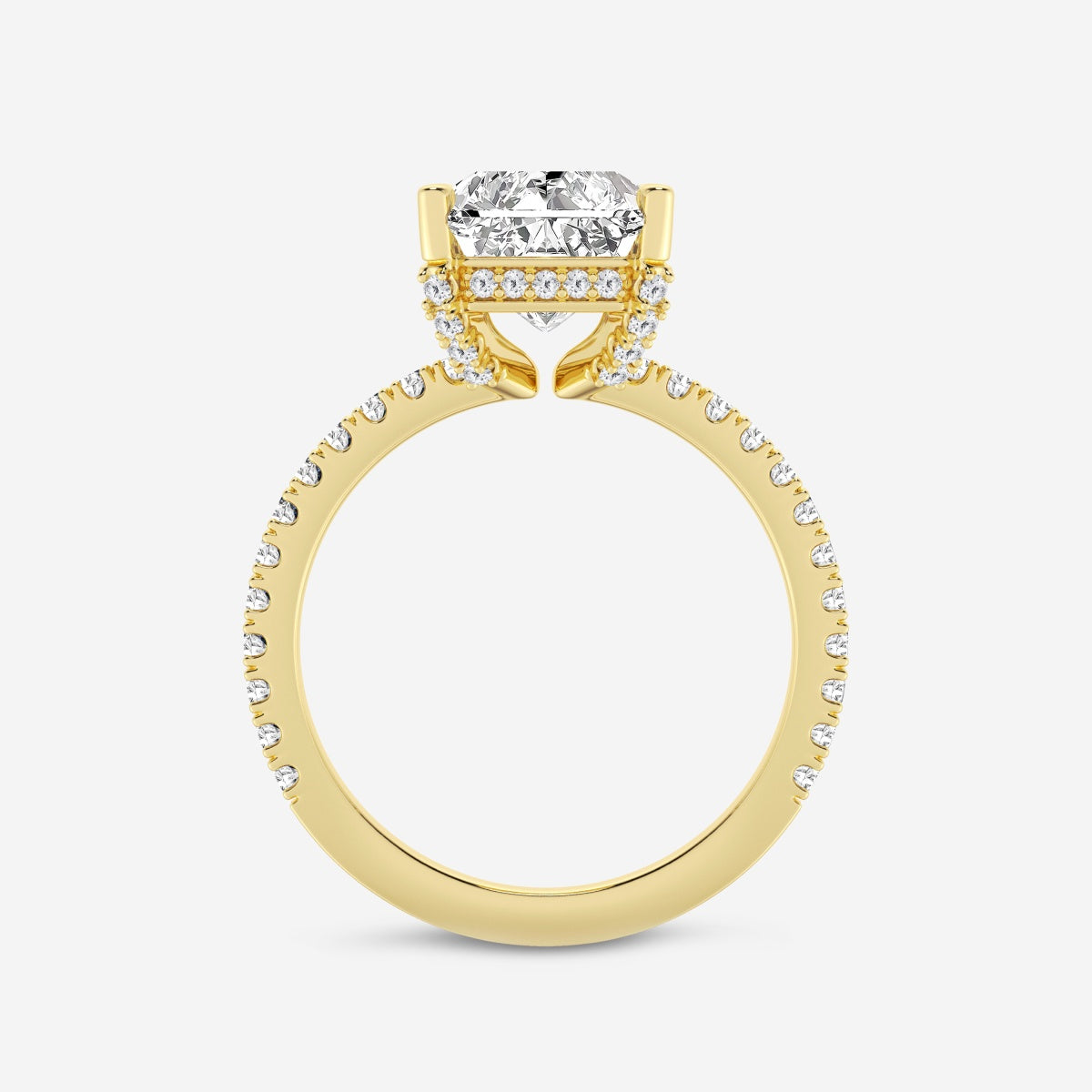 Viviana - Hidden Halo Elegance Engagement Ring