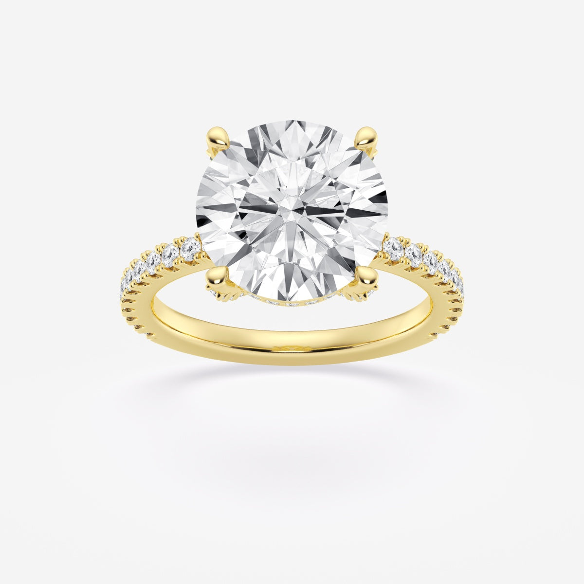 Viviana - Hidden Halo Elegance Engagement Ring