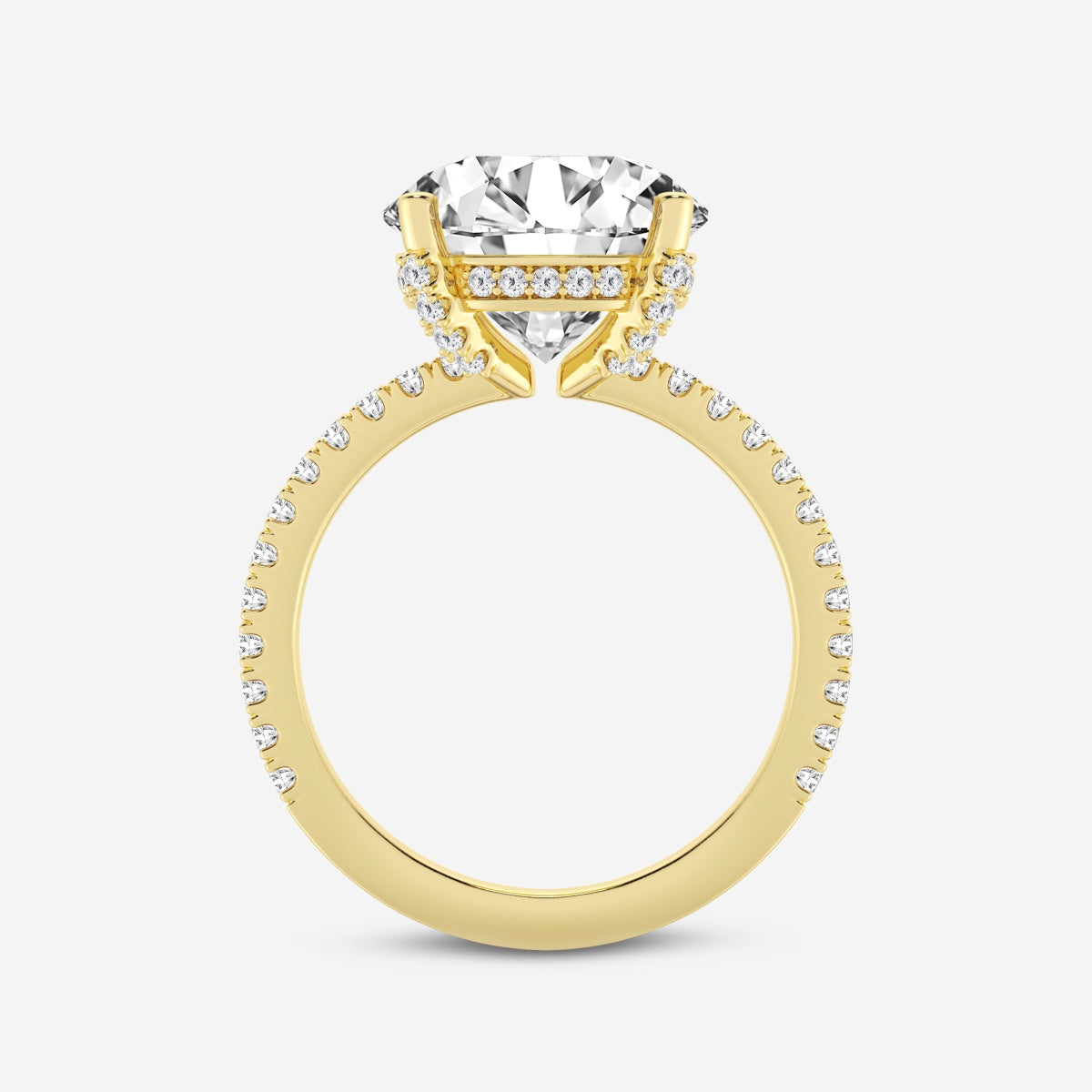 Viviana - Hidden Halo Elegance Engagement Ring