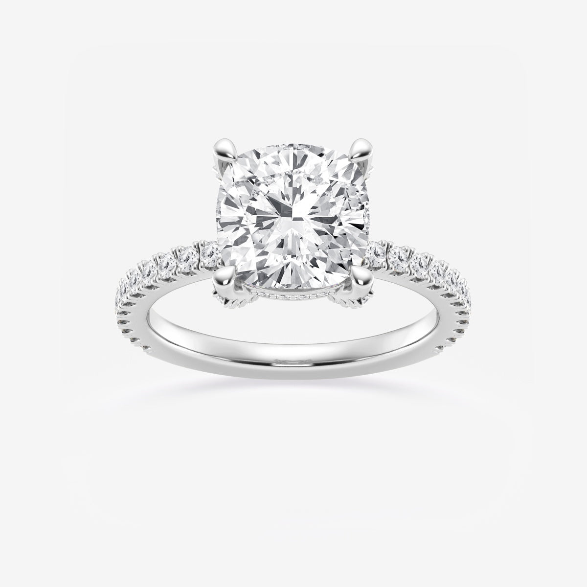 Viviana - Hidden Halo Elegance Engagement Ring