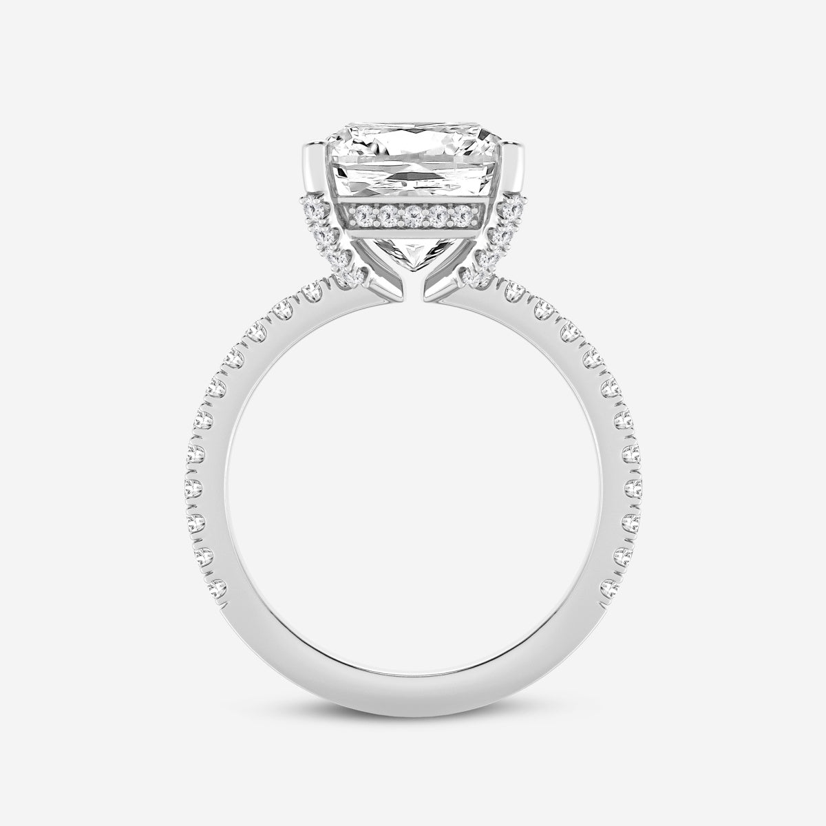 Viviana - Hidden Halo Elegance Engagement Ring