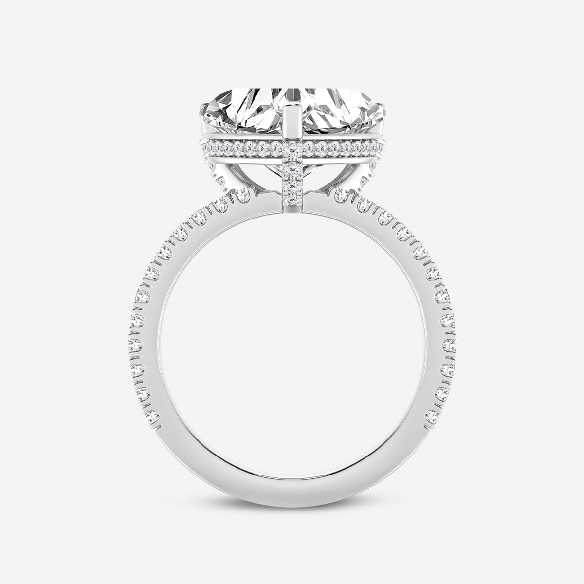 Viviana - Hidden Halo Elegance Engagement Ring