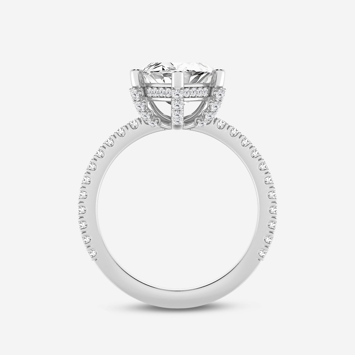 Viviana - Hidden Halo Elegance Engagement Ring