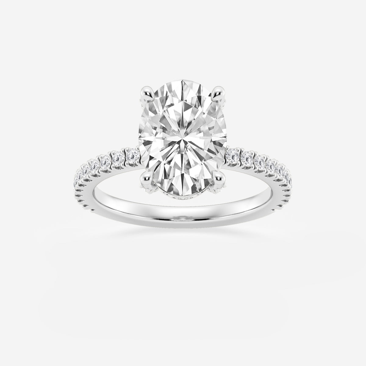 Viviana - Hidden Halo Elegance Engagement Ring