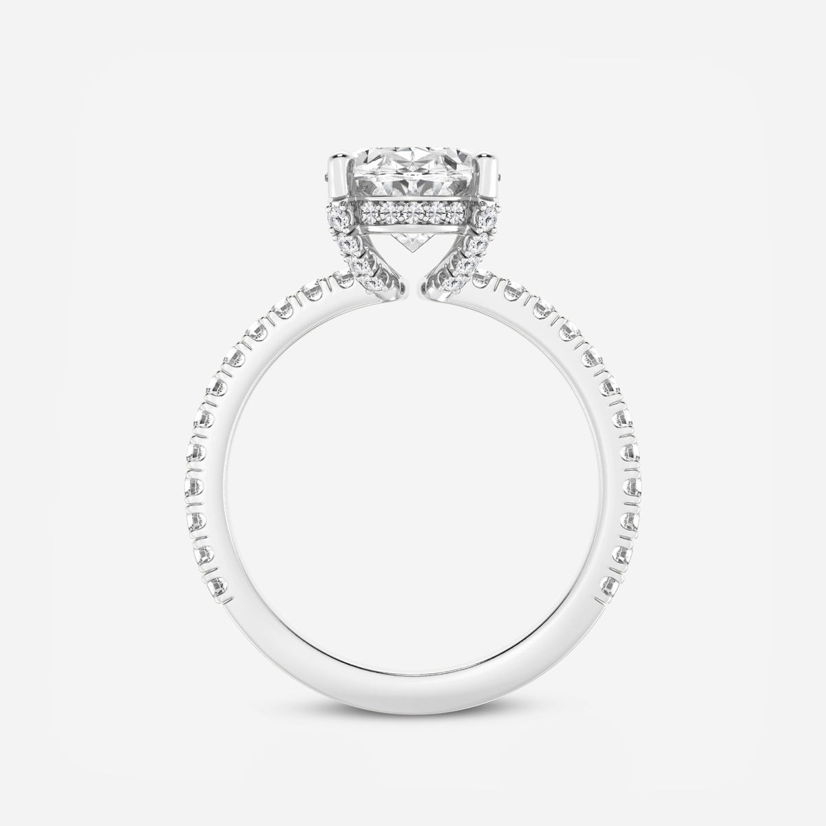 Viviana - Hidden Halo Elegance Engagement Ring