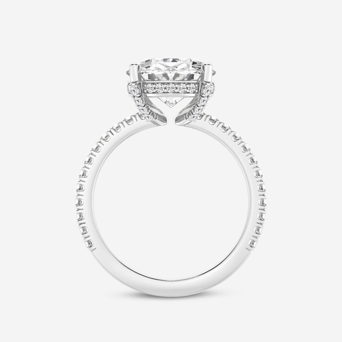 Viviana - Hidden Halo Elegance Engagement Ring